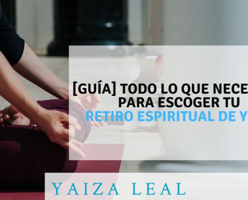 escoger retiro espiritual yoga